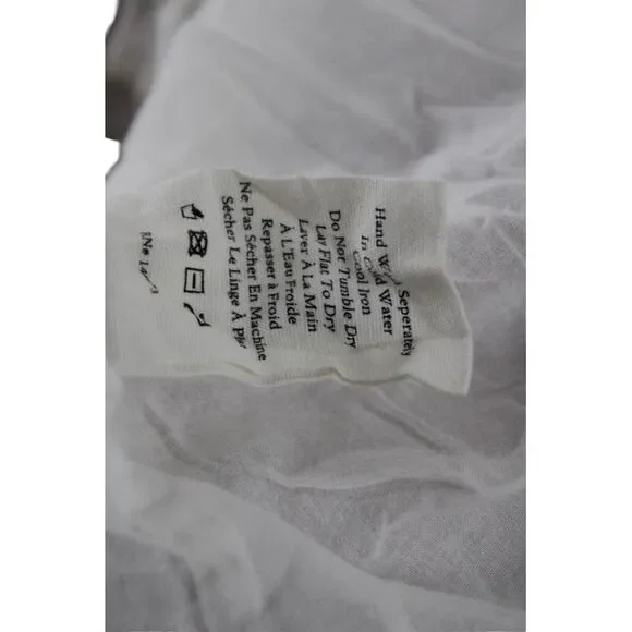 Love Shack Fancy Womens Sundress Pink Cotton Square Neck Short Sleeve Size S - Picture 5 of 6